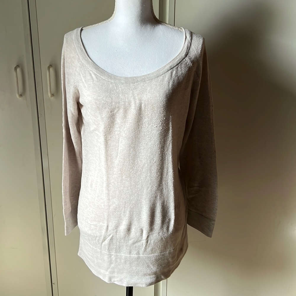 Lightweight Fair Indigo Organic Cotton Sweater